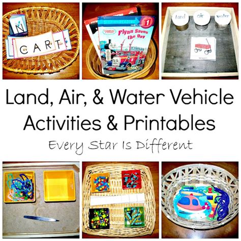 Land, Air, & Water Vehicles - Every Star Is Different