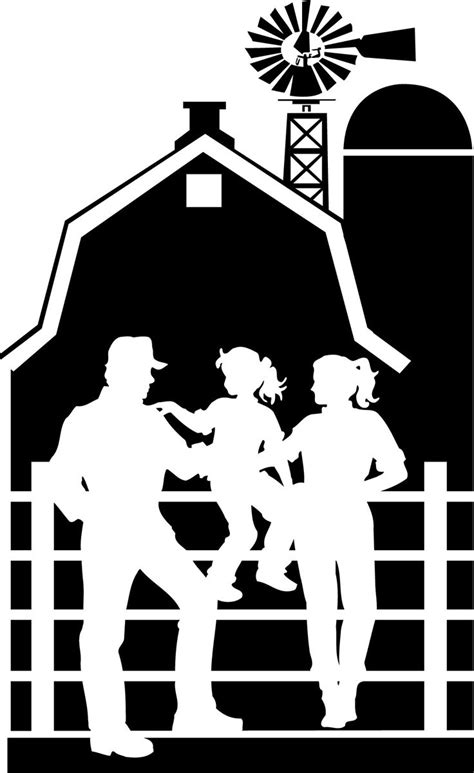 farm silhouette clipart 10 free Cliparts | Download images on ...