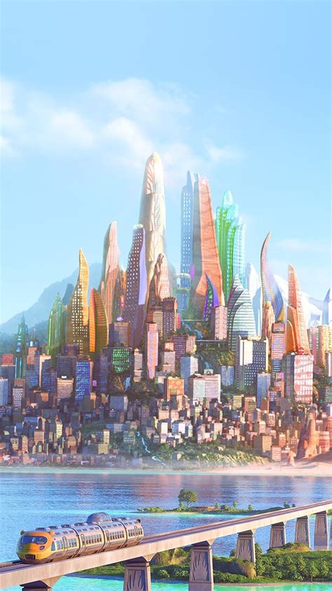 Zootopia City | Disney iPhone Wallpapers | POPSUGAR Tech Photo 14