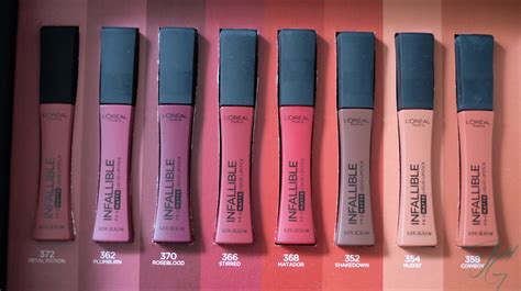 L Oreal Infallible Pro Matte Liquid Lipstick Shades Philippines ...