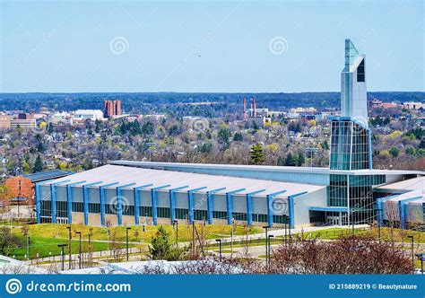 Ithaca College Campus Building, New York , Editorial Photo ...