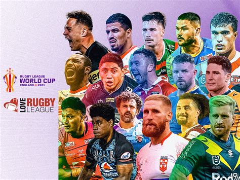 Full list of every squad at the Rugby League World Cup 2021