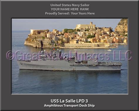 USS La Salle LPD 3 : Personalized Navy Ship Photo ⋆ Personalized US ...