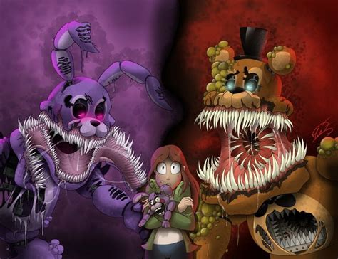 The Twisted Ones | Fan Art by AngosturaCartoonist | Fnaf | FNAF, Fnaf ...