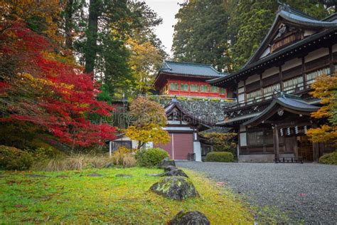 Autumnal Scenery of Nikko National Park Stock Image - Image of color ...