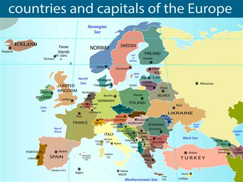 Navigating The European Landscape: A Guide To Countries And Capitals ...