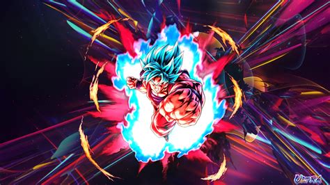 Super Saiyan Blue Kaioken Goku Live Wallpaper - MoeWalls