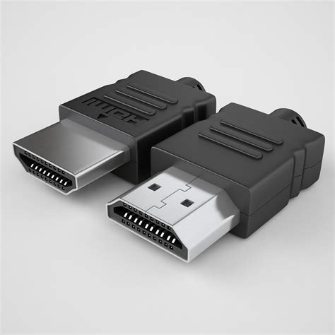 Hdmi port 3D - TurboSquid 1485704