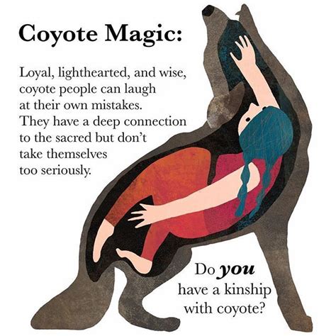 Coyote Spirit Animal Meaning ~ click the link to discover more animal ...