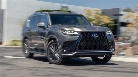 2022 Lexus LX600 F Sport First Test Review: More Engine, Not Enough ...