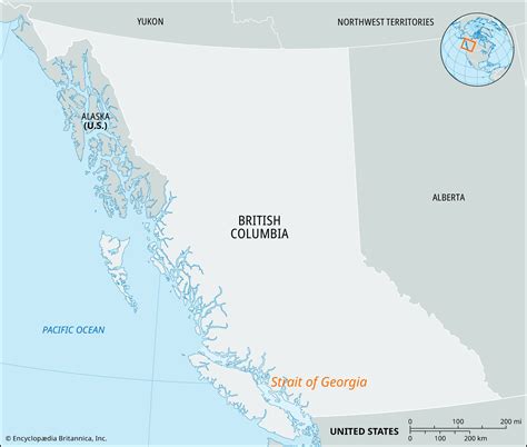 Strait of Georgia | Map, Canada, & Facts | Britannica