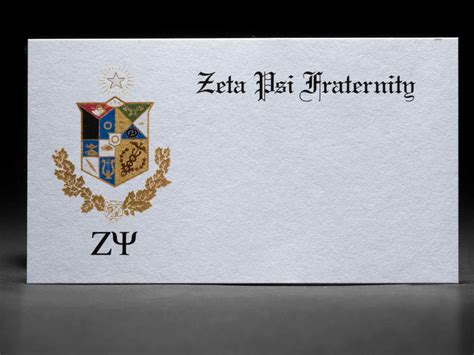 Nametags Zeta Psi | GreekStation