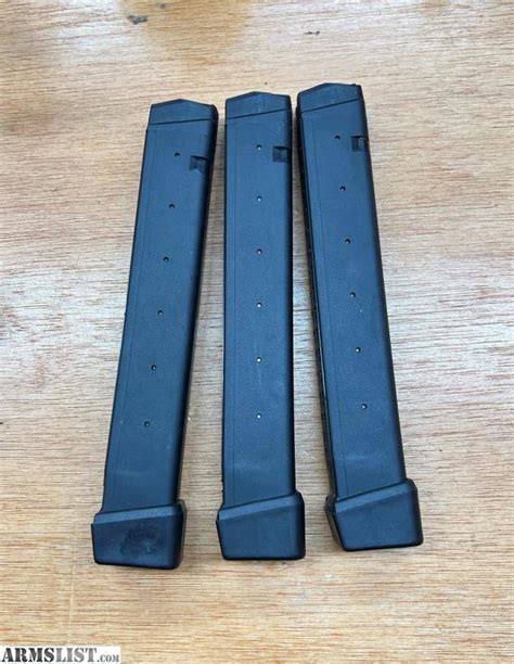 ARMSLIST - For Sale: Pre-Ban Glock Scherer 9mm 33rd stick magazines ...