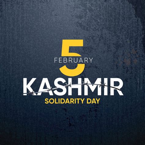 KASHMIR SOLIDARITY DAY - February 5, 2024 - National Today