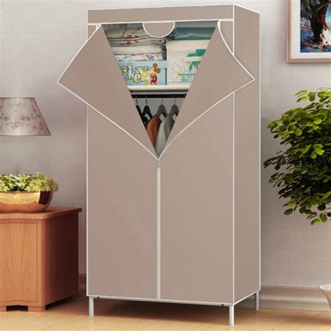 Portable DIY Portable Closet Storage Organizer Clothes Wardrobe Cabinet ...