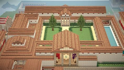 Roman Villa - Villa Syndexioi (World Save, Schematic) Minecraft Map