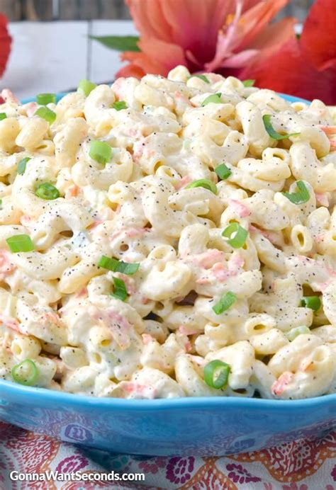 Authentic Hawaiian Macaroni Salad- Unique, Super Cramy Pasta Salad