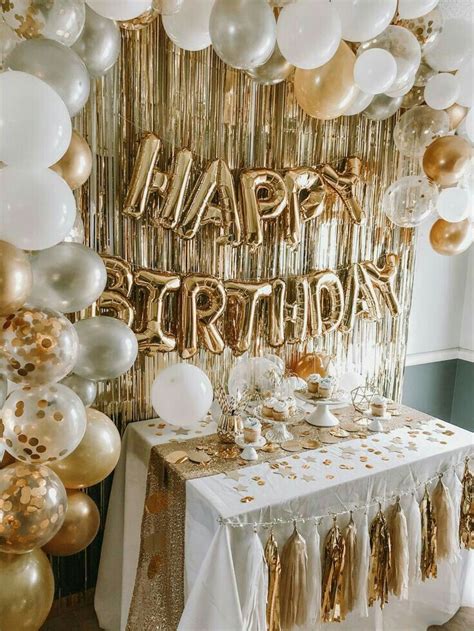 Pin by Celine on party | Surprise birthday decorations, Birthday party ...