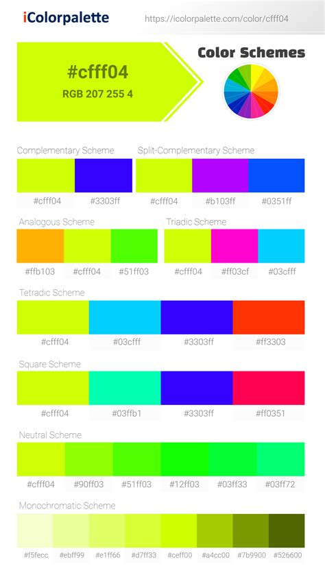 Neon Yellow information | Hsl | Rgb | Pantone