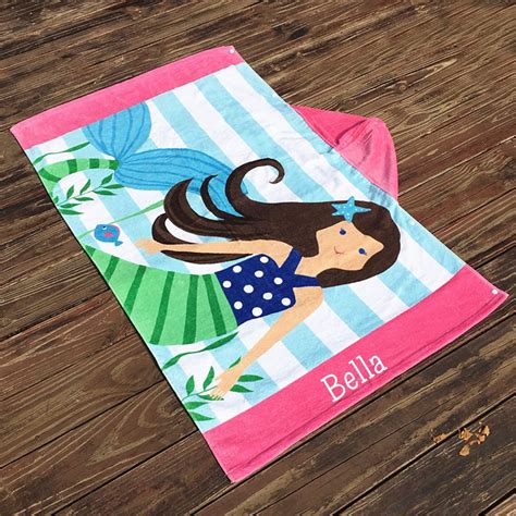 Personalized Hooded Beach Towel Child's Pool Towel with | Etsy