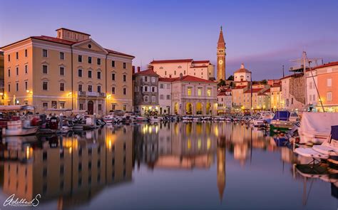 Piran Harbour, Slovenia