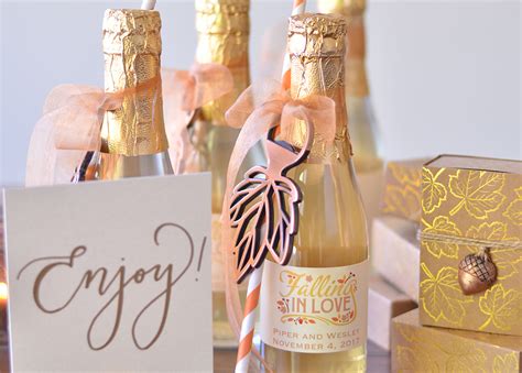 How to Turn Sparkling Cider into a Personalized Fall Party Favor -Beau ...