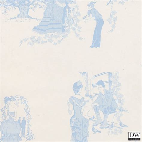 Promenade - Wedgewood Blue - WallpaperSold Per Single Roll | Blue ...