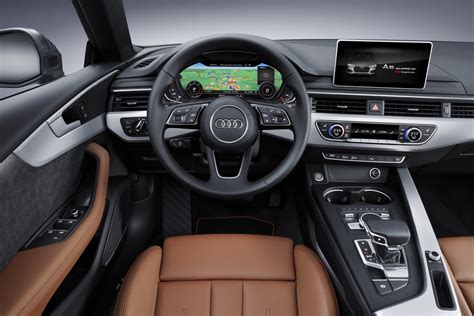 2017 Audi A5 Sportback interior dashboard driver side