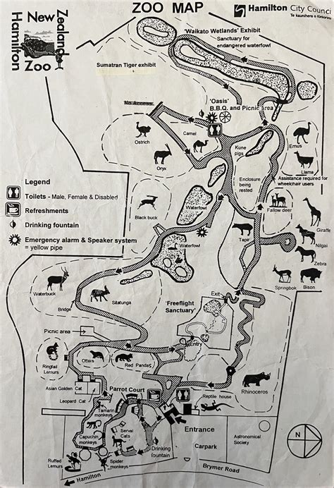 Zoo Map - 2001 - ZooChat