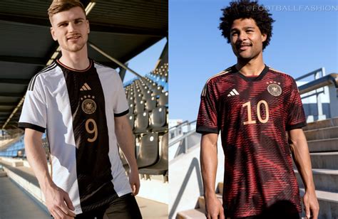 Germany World Cup 2022 adidas Home and Away Kits - FOOTBALL FASHION