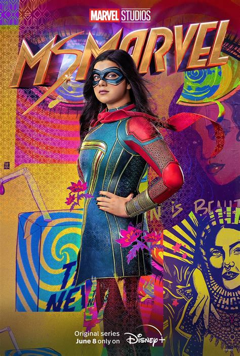 Iman Vellani as Kamala Khan / Ms. Marvel | Ms Marvel | Character Poster ...