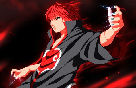 Sasori (Naruto Shippuden), Sasori (Naruto), Red Hair, HD Wallpaper ...