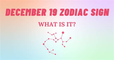 December 19 Zodiac Sign Explained | So Syncd