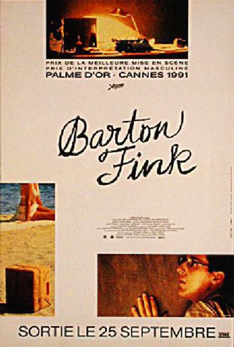 Barton Fink Original 1991 French Petite Movie Poster - Posteritati ...