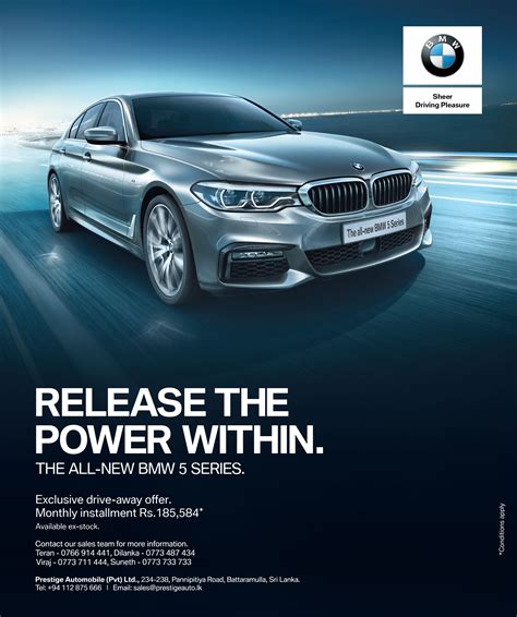 BMW - Prestige Automobile Print Advert