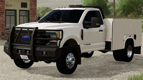 2022 Ford F350 Single Cab Service Truck V1.0 FS22 Mod | Farming ...