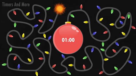 1 Minute Timer Bomb | 💣 Christmas Bomb 🎄 [ With Music ] - YouTube