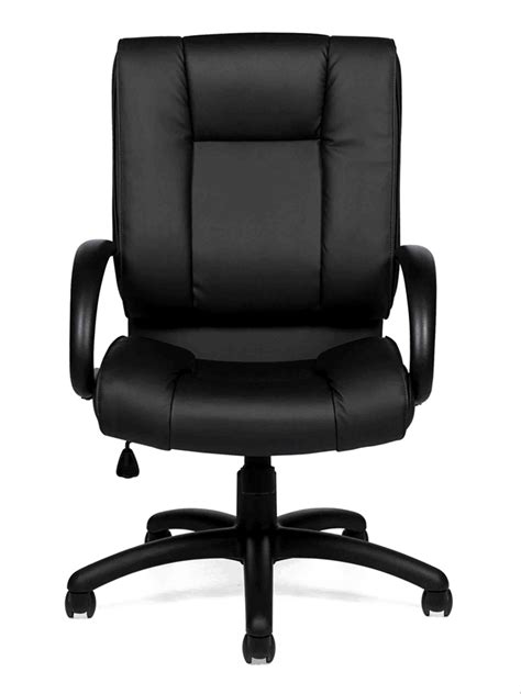 Office Chair, Armrests, Modern Style, Ergonomic Seating, Rolling Wheels PNG