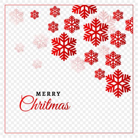 Merry Christmas Snowflakes Vector Hd PNG Images, Merry Christmas Design ...