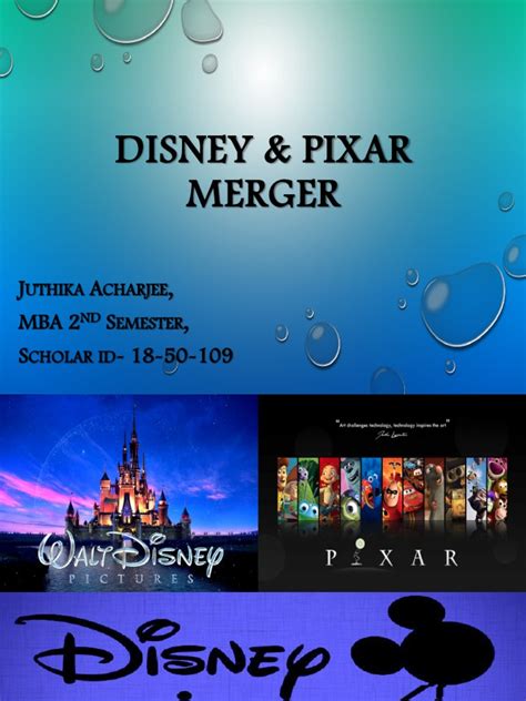 Disney Pixar Merger | Pixar | The Walt Disney Company