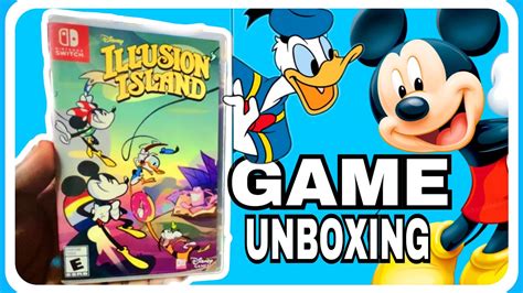 Disney’s Illusion Island (Nintendo Switch) Unboxing - YouTube