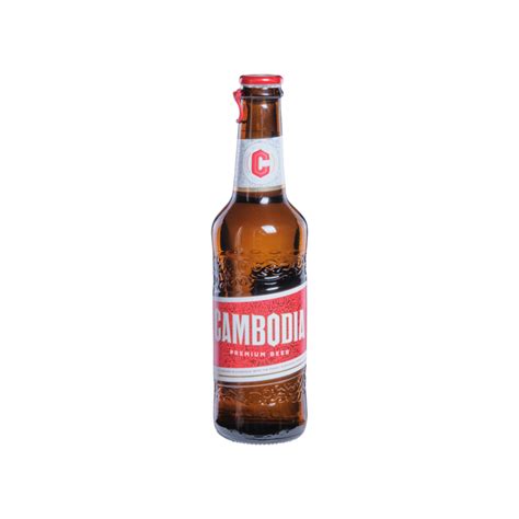 Cambodia Beer (Bottle 33cm) - Gold Quality Award 2023 from Monde Selection