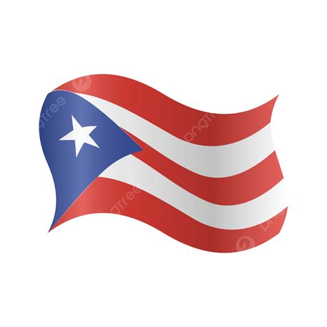 Puerto Rico Flag, Puerto Rico, Flag, Puerto PNG and Vector with ...