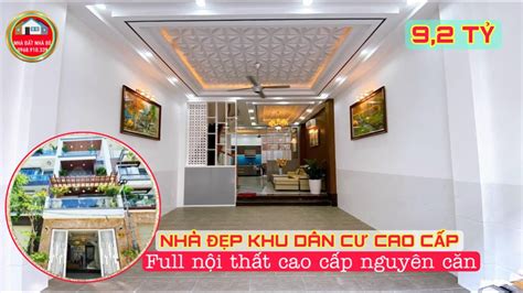 BÁN NHÀ NHÀ BÈ (894) NHÀ PHỐ 3 TẦNG ĐẸP SANG TRỌNG ĐẦY ĐỦ NỘI THẤT CAO ...