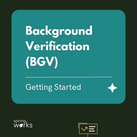 [Free eBook] Getting started with Background Verification - SpringVerify