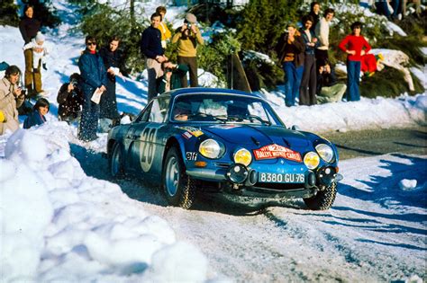 Rallye Monte Carlo 1971 : Sa majesté Alpine. - Les Alpinistes