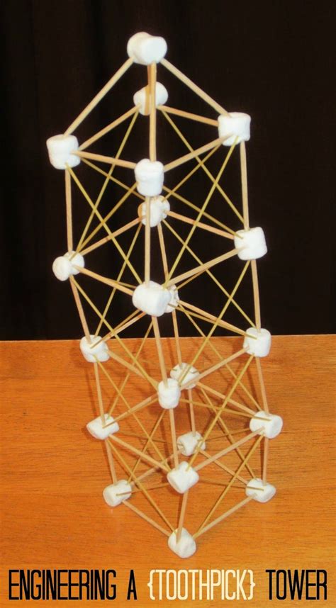 How To Build A Marshmallow Tower Toothpicks