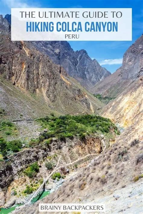 How to hike Colca Canyon in Peru – The ultimate guide - Brainy Backpackers