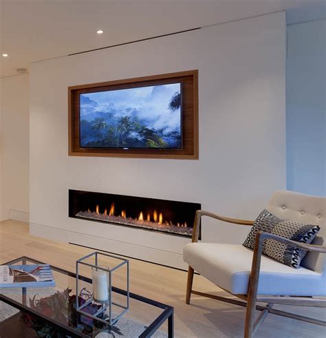 Design Tip - Recess A TV Above A Fireplace