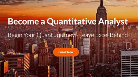 Become a Quantitative Analyst | QuantCourse - YouTube